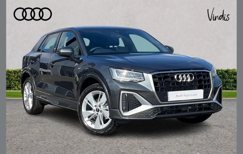 Grey Used 2025 Audi Q2 S-Line SUV | £29,900 (A bit pricey) - Image 1/3