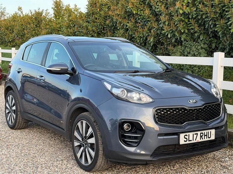 Begagnad Kia Sportage 2017 Blå SUV