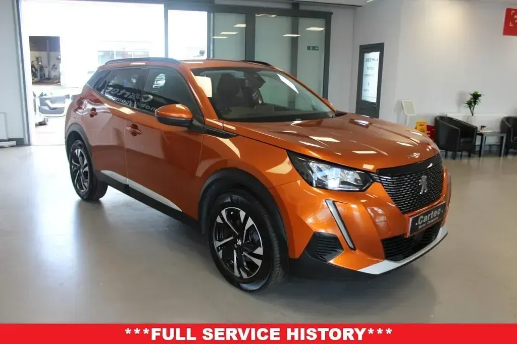 Used Peugeot 2008 Allure 110 HP (80 kW) 2021 Orange SUV
