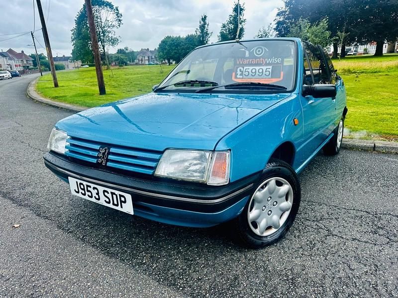 Blue Used 1991 Peugeot 205 Cabriolet | £5,995 - Image 1/4