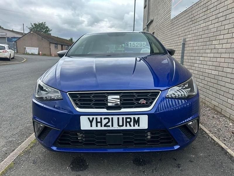 Used Seat Ibiza FR Sport 110 HP (80 kW) 2021 Blue Hatchback