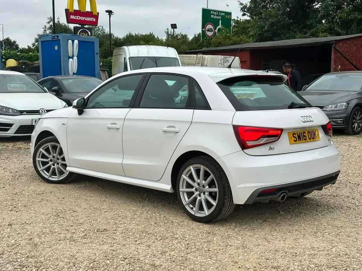 Used Audi A1 Sportback S-Line 2016 White Hatchback
