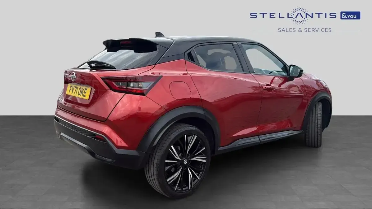 Used Nissan Juke S 112 HP (82 kW) 2021 Red SUV