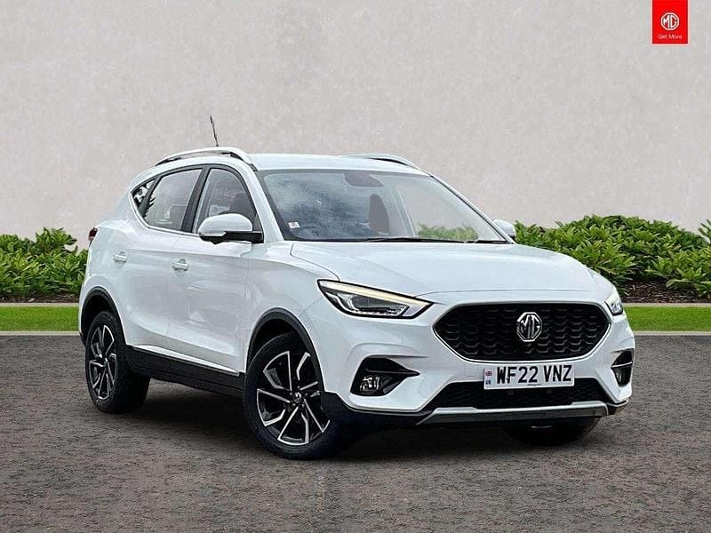 White Used 2022 MG ZS Exclusive Sedan | £14,295 (Fair price) - Image 1/4