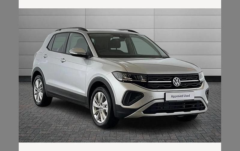 Reflex silver New 2025 VW T-Cross Match SUV | £22,790 (Good price) - Image 1/3