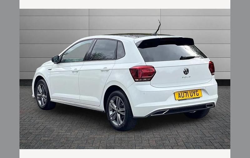 Used VW Polo R-line 110 HP (80 kW) 2021 White Hatchback