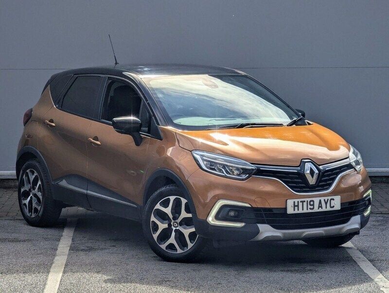 Orange/black Used 2019 Renault Captur GT-Line SUV | £8,974 (Fair price) - Image 1/4