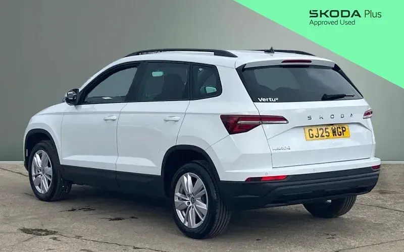 Gebraucht Skoda Karoq SE 116 PS (85 kW) 2025 Weiß SUV