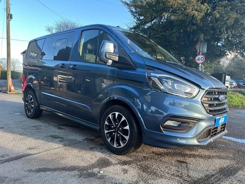 Used Ford Transit Custom Sport 170 HP (125 kW) 2019 Blue Van