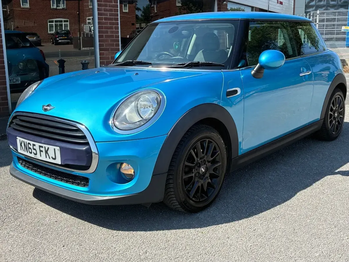 Used Mini Cooper Hatch 2015 Blue Hatchback