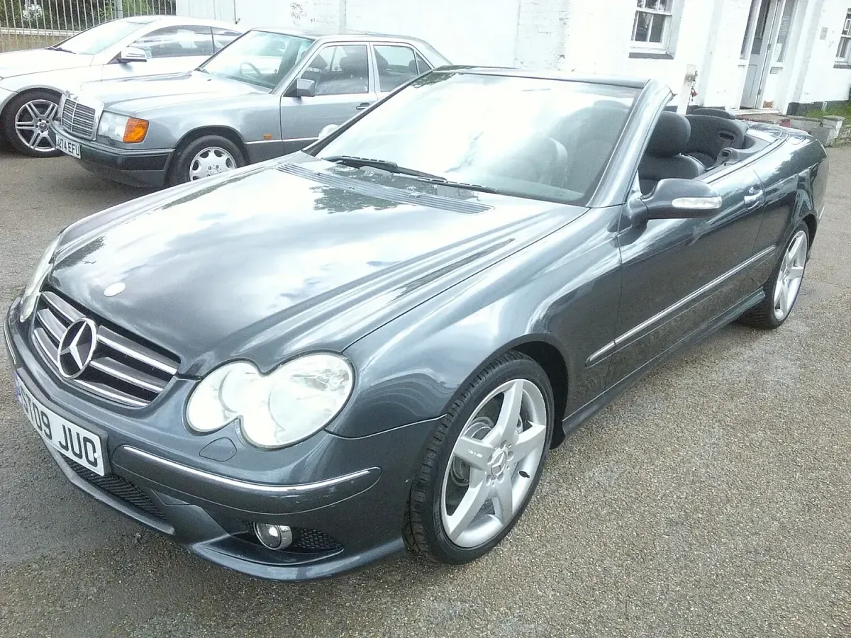 Used Mercedes CLK200 2009 Grey Cabriolet