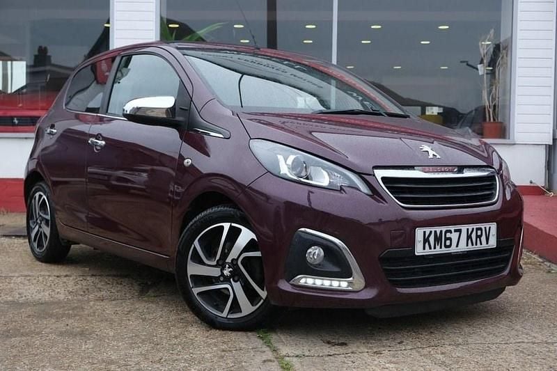 Purple Used 2017 Peugeot 108 Allure Top Hatchback | £3,499 (Good price) - Image 1/4