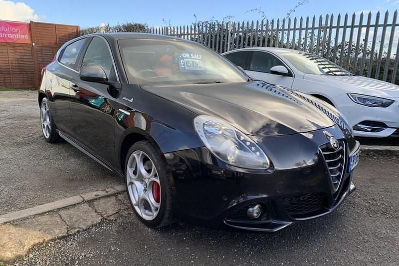 Used Alfa Romeo Giulietta Quadrifoglio Verde 170 HP (125 kW) 2014 Black Hatchback