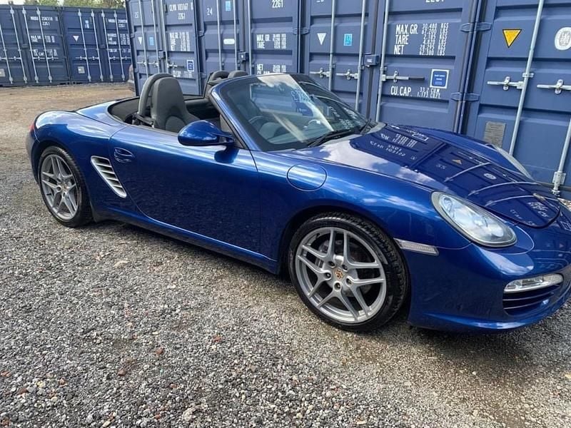 Used Porsche Boxster 255 HP (187 kW) 2010 Blue Cabriolet