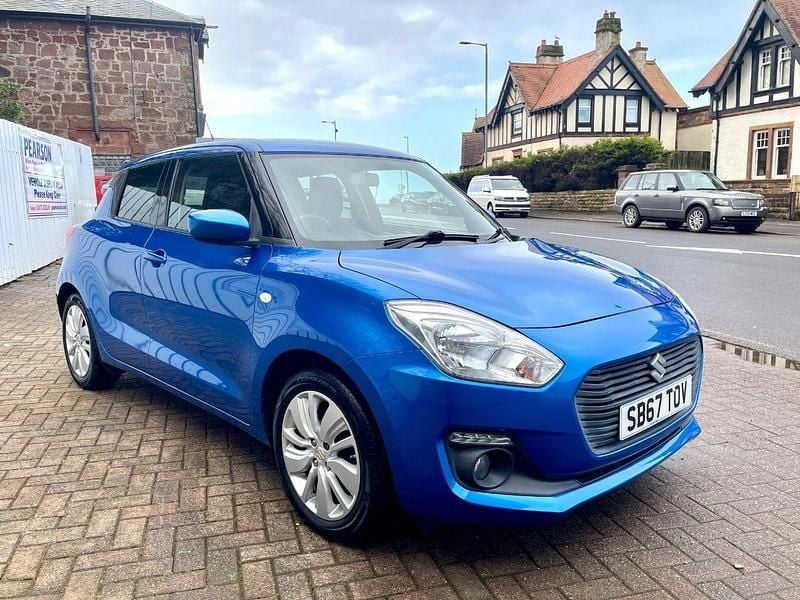 Used Suzuki Swift SZ-T 2017 Blue Hatchback