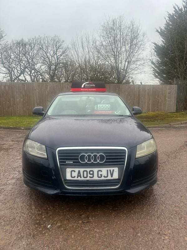 Used Audi A3 Design 170 HP (125 kW) 2009 Blue Hatchback