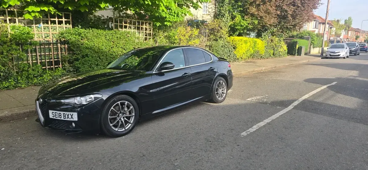 Used Alfa Romeo Giulia 2018 Black Sedan