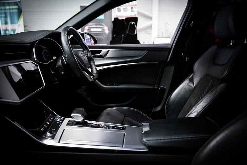 Used Audi A6 Black Edition 204 HP (150 kW) 2019 Blue Sedan