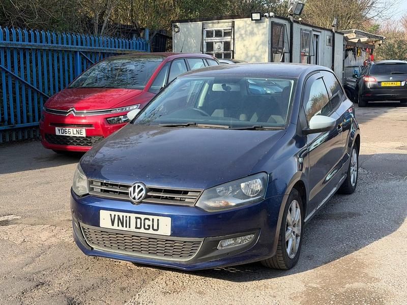 Used VW Polo Match 2011 Blue Hatchback