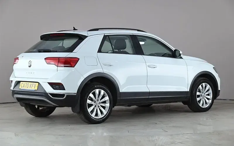 Used VW T-Roc SE 150 HP (110 kW) 2020 White SUV