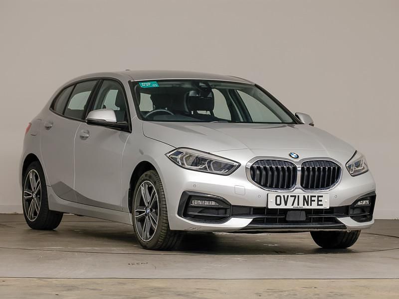 Silver Used 2021 BMW 118 Sport Line Hatchback | £21,498 (Fair price) - Image 1/4