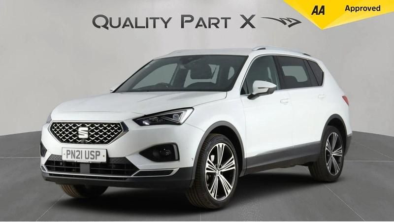 Used Seat Tarraco XCELLENCE Lux 150 HP (110 kW) 2021 White SUV