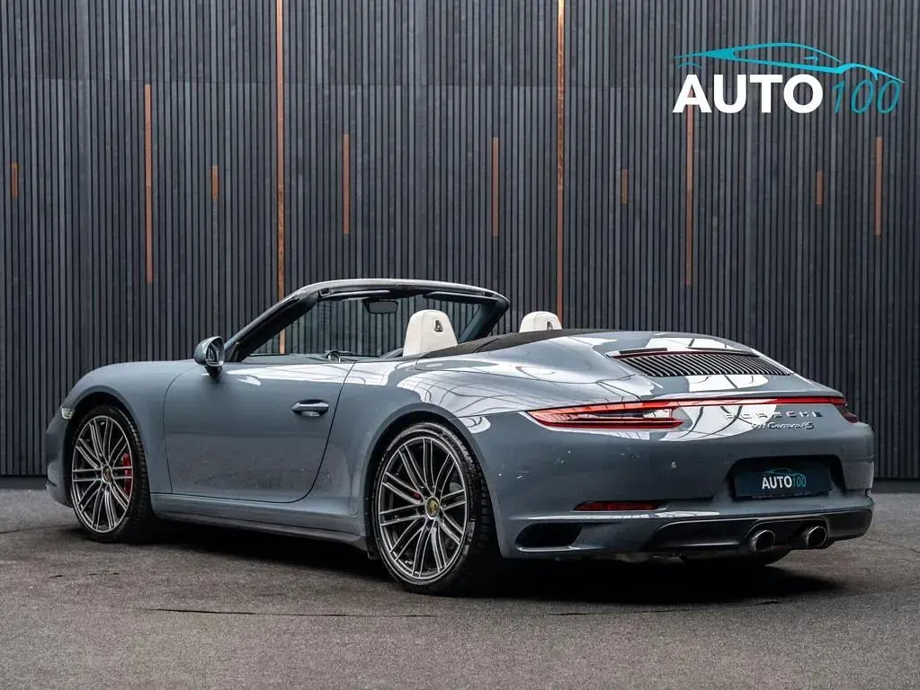 Used Porsche 911 Carrera Cabriolet 2017 Blue Cabriolet