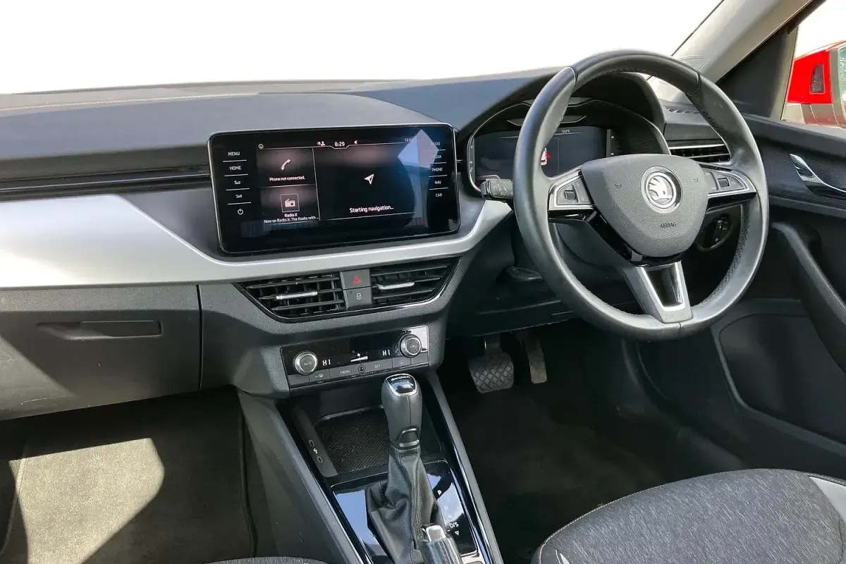 Used Skoda Kamiq SE L 116 HP (85 kW) 2020 Red SUV