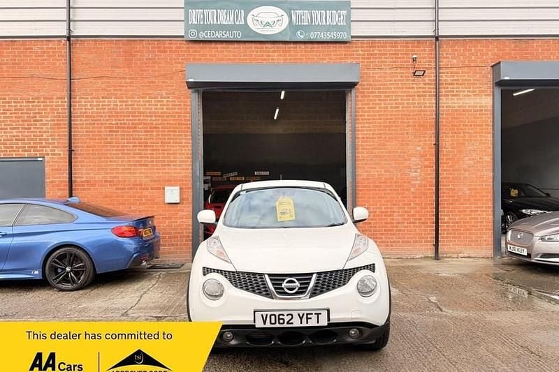 Used Nissan Juke Acenta 110 HP (80 kW) 2012 White SUV