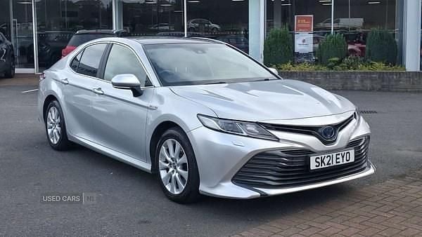 Silver Used 2021 Toyota Camry Design Sedan | £17,495 (Fair price) - Image 1/4