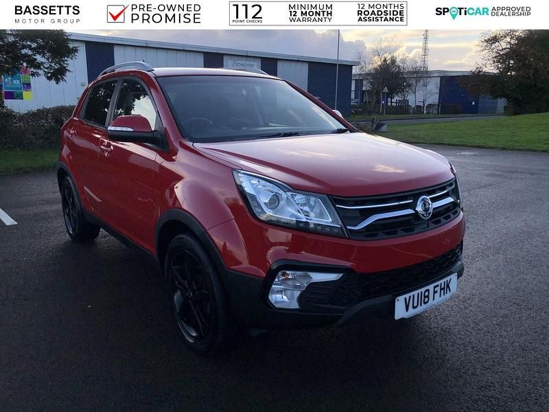 Red Used 2018 Ssangyong (KGM) Korando Estate | £7,995 (Good price) - Image 1/4