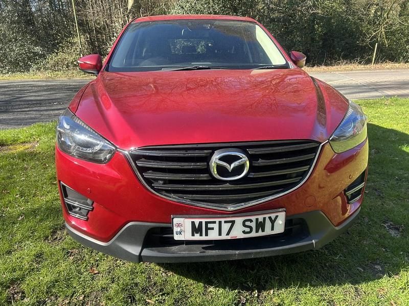 Second-hand Mazda CX-5 Inclusive 150 CP (110 kW) 2017 Roșu SUV