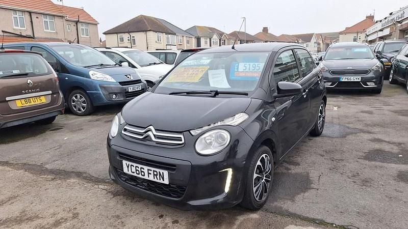 Used Citroën C1 Feel 82 HP (60 kW) 2016 Black Hatchback