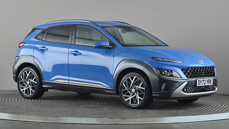 Used Hyundai Kona Premium 141 HP (103 kW) 2022 Blue SUV