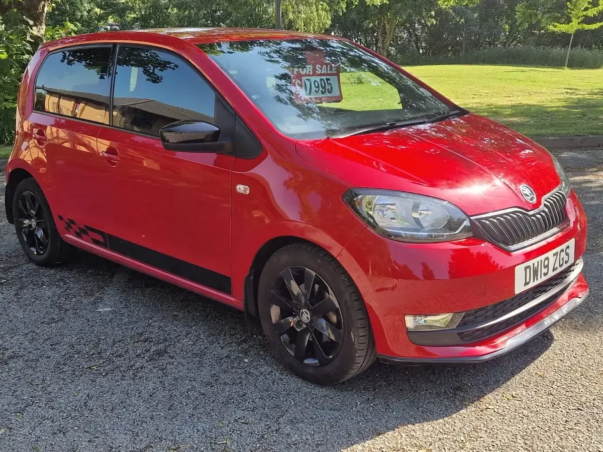 Used Skoda Citigo Monte Carlo 60 HP (44 kW) 2019 Red Hatchback