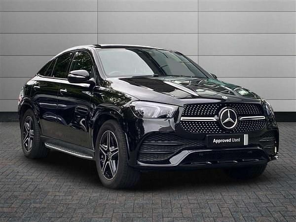 Black Used 2023 Mercedes GLE400 AMG Line Premium Plus Coupe | £59,550 (Fair price) - Image 1/4