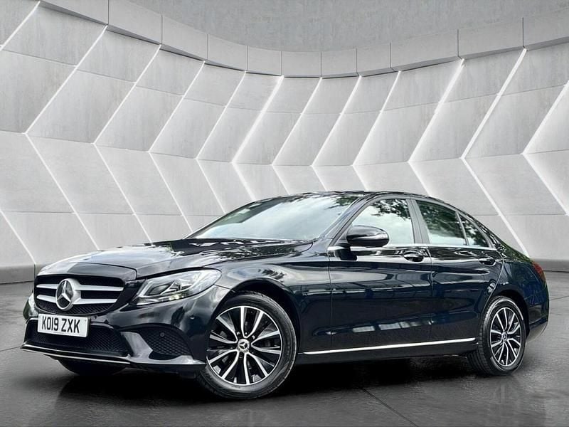 Black Used 2019 Mercedes C220 SE Sedan | £13,350 (Super price) - Image 1/4