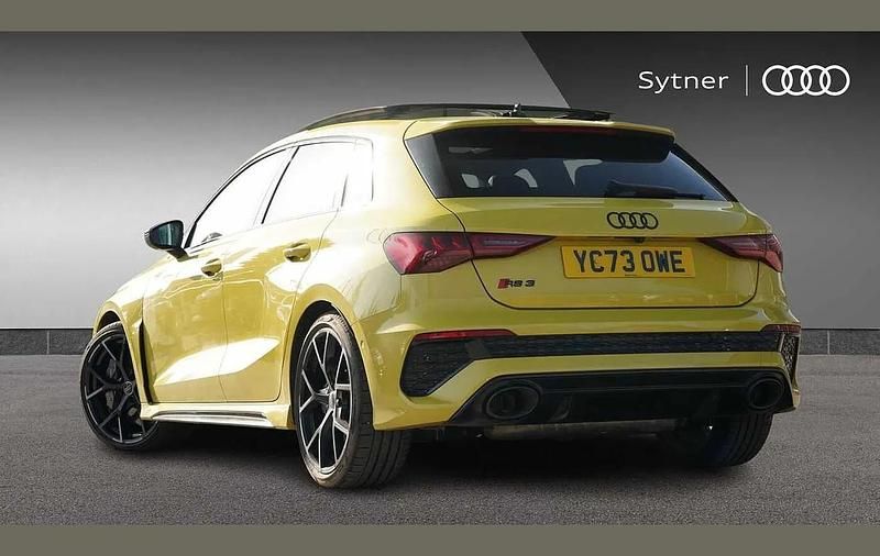 Used Audi RS3 Comfort 400 HP (294 kW) 2023 Yellow Sedan