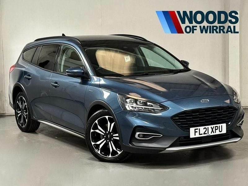 Used Ford Focus Active X 125 HP (91 kW) 2021 Blue Estate
