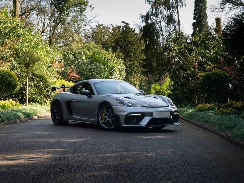 Gt silver metallic New 2024 Porsche 718 Cayman GT4 | £148,991 - Image 1/4