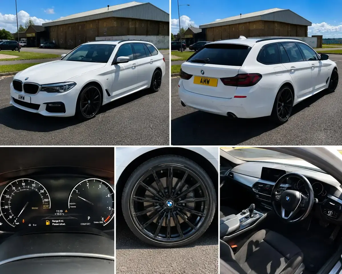 Used BMW 530 Comfort Edition 2020 White Estate