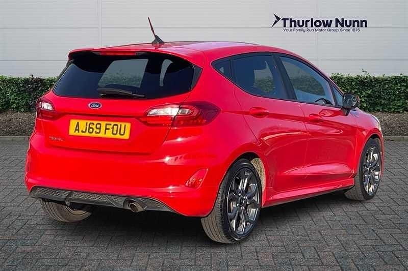 Used Ford Fiesta ST-Line 125 HP (91 kW) 2020 Red Hatchback