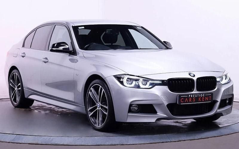 Silver Used 2018 BMW 320 M Sport Sedan | £15,579 (Fair price) - Image 1/4