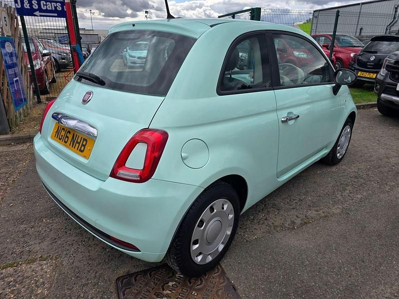Used Fiat 500 Pop 69 HP (50 kW) 2016 Green Hatchback