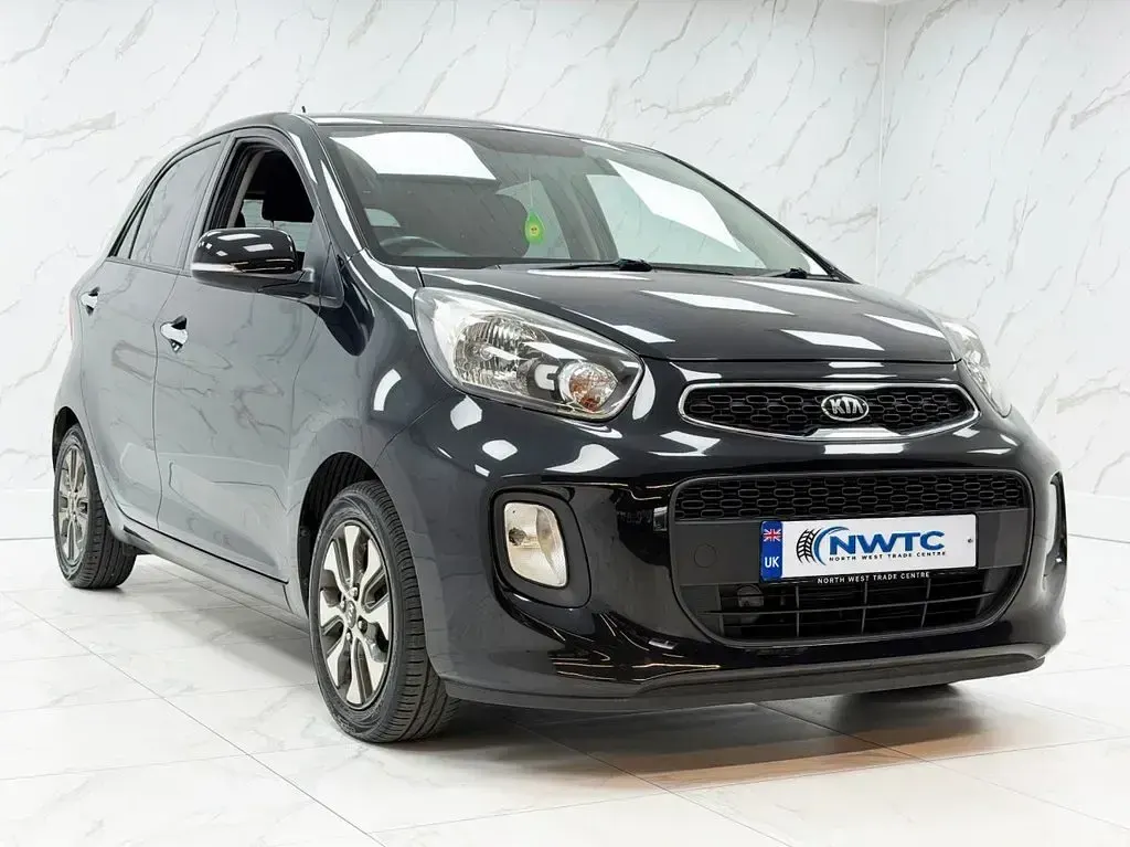 Used Kia Picanto 66 HP (48 kW) 2016 Black Hatchback