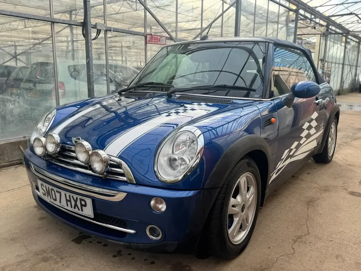 Usado Mini Cooper Cabriolet 2007 Azul Cabrios
