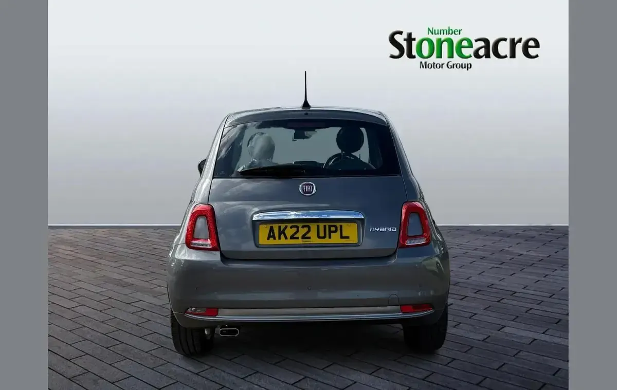 Used Fiat 500 Red 68 HP (50 kW) 2022 Grey Hatchback