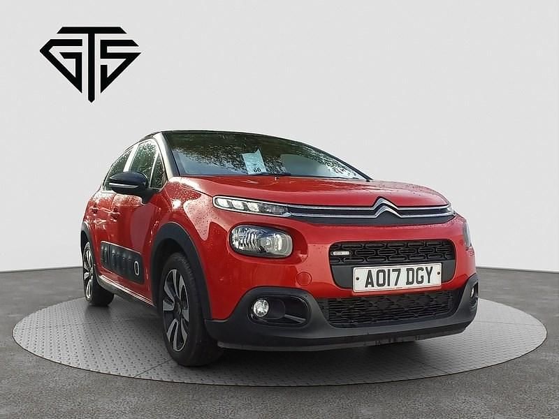 Used Citroën C3 Feel 2017 Orange Hatchback