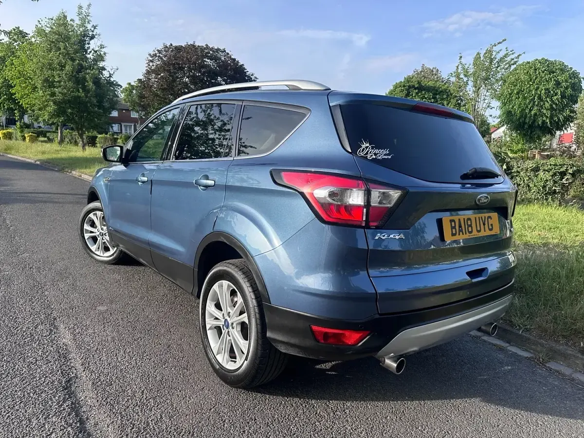Used Ford Kuga Titanium 150 HP (110 kW) 2018 Blue SUV