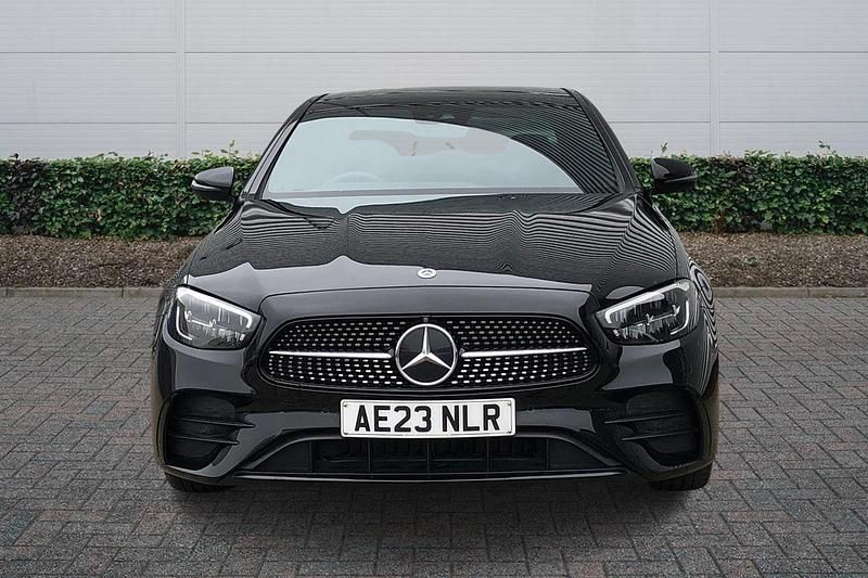 Used Mercedes E200 AMG line 200 HP (147 kW) 2023 Black Sedan